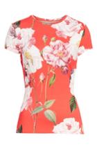 Women's Ted Baker London Daleyza Iguazu Fitted Tee - Red