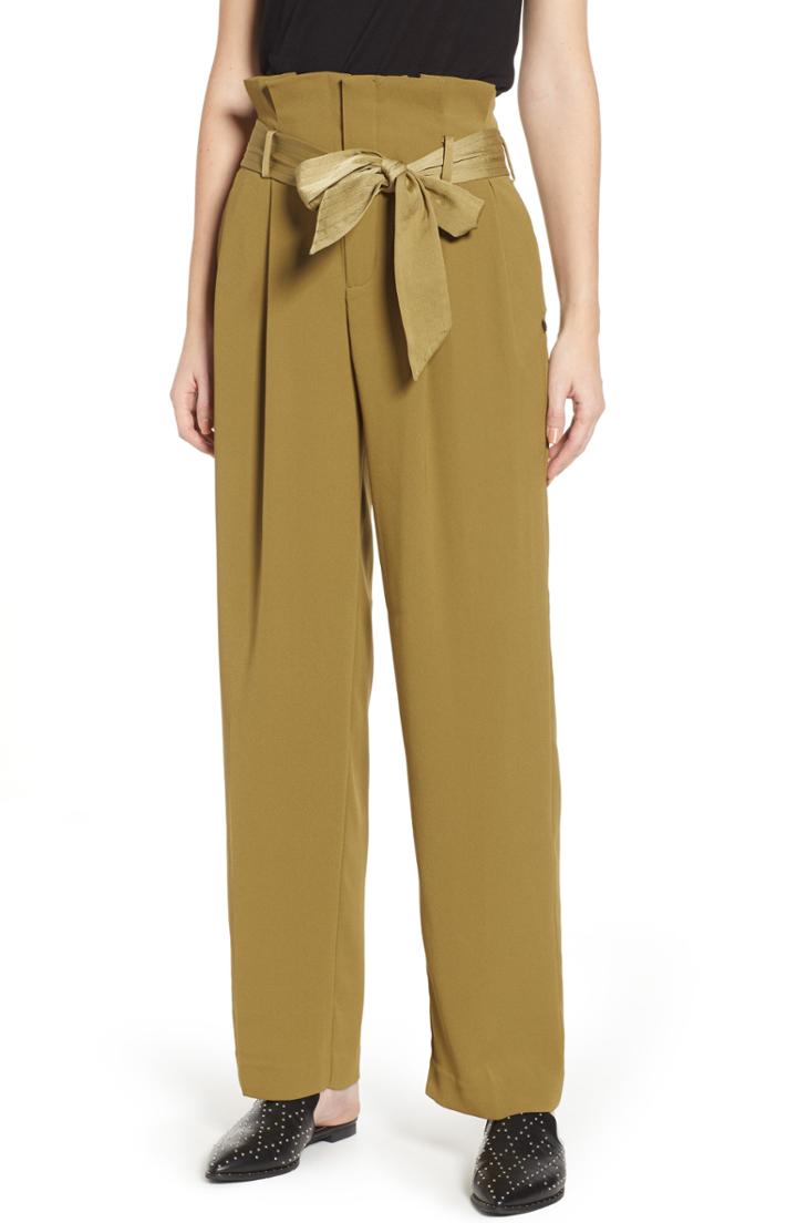 Women's Scotch & Soda Celebration Wide Leg Pants - Green