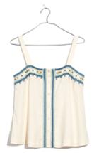 Women's Madewell Mirror Embroidered Tank - Yellow