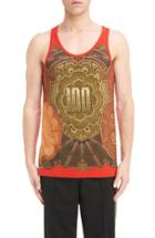 Men's Givenchy Currency Print Tank Top