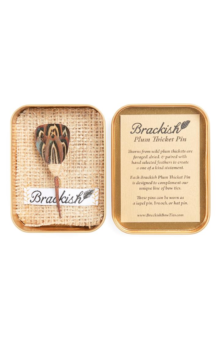 Men's Brackish & Bell Buck Lapel Pin
