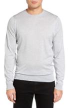 Men's John Smedley Merino Wool Sweater - Grey