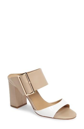 Women's Vaneli Becky Block Heel Sandal M - White