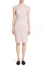 Women's Dolce & Gabbana Lace Sheath Dress Us / 48 It - Pink