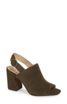 Women's Sole Society Juniah Block Heel Sandal M - Brown