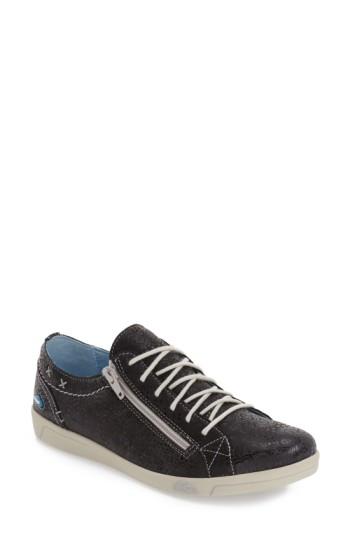 Women's Cloud 'aika' Leather Sneaker Us / 35eu - Black