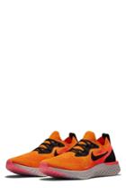 Women's Nike Epic React Flyknit Running Shoe M - Orange