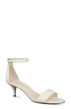 Women's Nine West 'leisa' Ankle Strap Sandal M - White