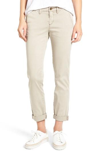 Petite Women's Caslon Boyfriend Chinos P - Brown