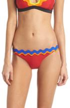 Women's Rye Cackle Bikini Bottoms - Red