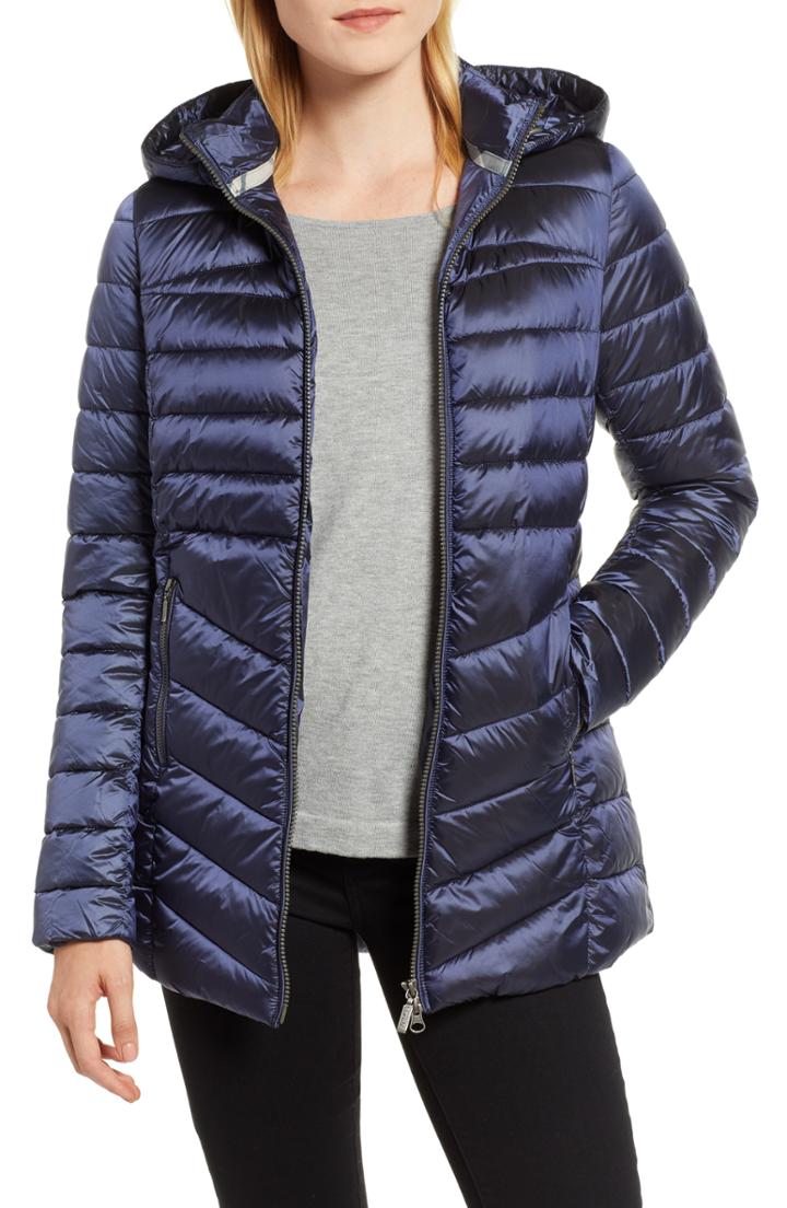 Women's Barbour Ailith Quilted Jacket Us / 10 Uk - Blue