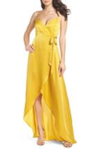 Women's Show Me Your Mumu Mariah Wrap Maxi Dress, Size - Yellow