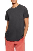 Men's Topman Smoked Classic Fit T-shirt - Black