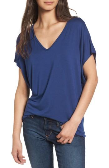 Women's Amour Vert 'mayr' V-neck Tee, Size - Purple
