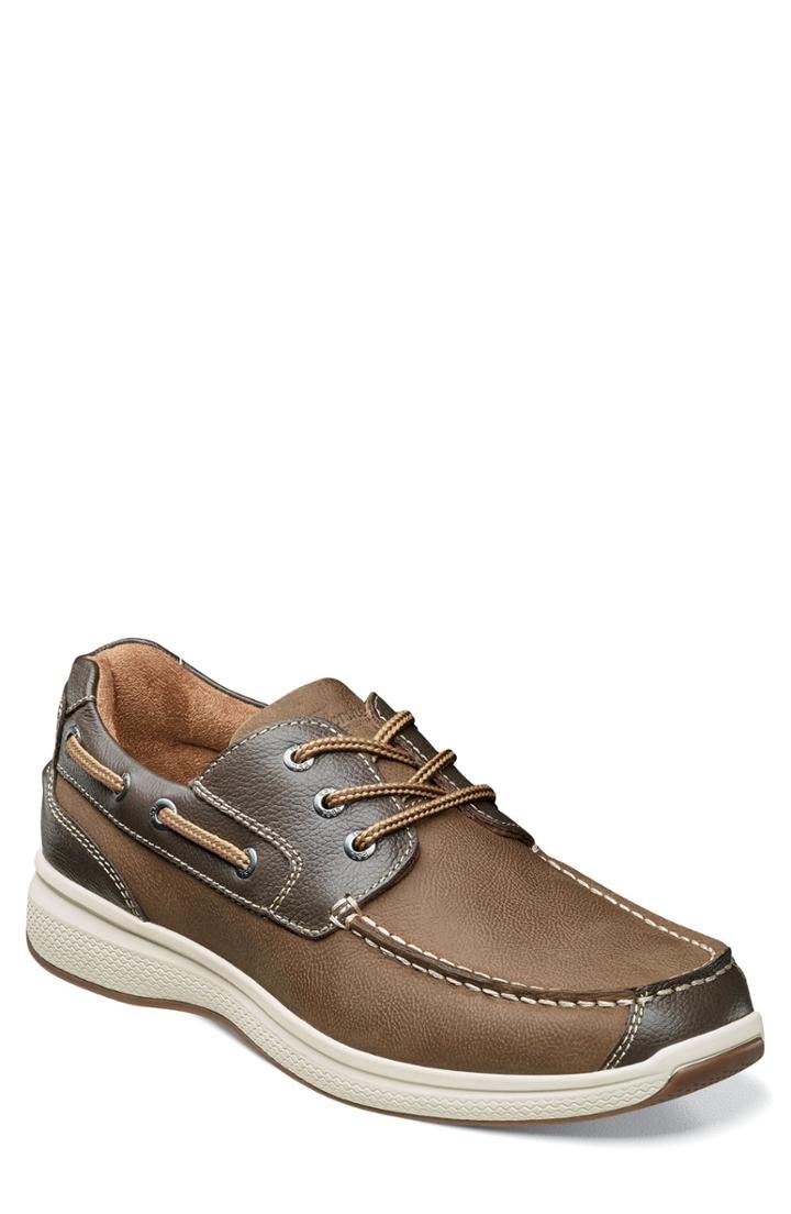 Men's Florsheim Great Lakes Moc Toe Derby D - Brown