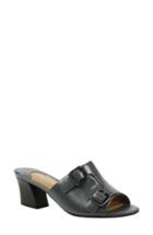 Women's J. Renee Maribe Monk Strap Slide Sandal D - Grey