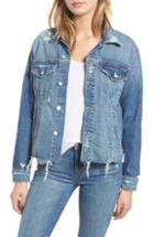 Women's Jonathan Simkhai Matte Jacquard Peplum Jacket