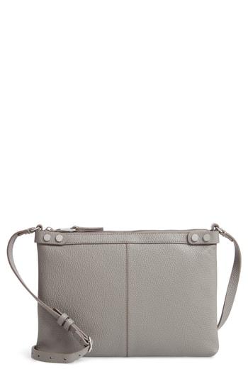 Treasure & Bond Marlow Leather Crossbody Bag - Grey