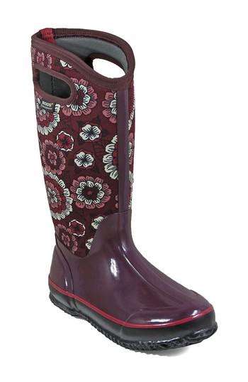 Women's Bogs Classic Pansies Waterproof Insulated Boot