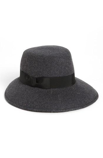 Women's Eric Javits 'kim' Wool Fedora - Grey