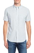 Men's Faherty Pacific Pinstripe Sport Shirt, Size - White