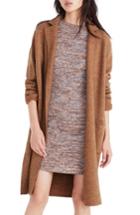 Women's Madewell Camden Sweater Coat, Size - Brown
