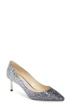 Women's Jimmy Choo Romy Glitter Pump Us / 39eu - Blue
