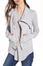 Women's Frank & Eileen Tee Lab Asymmetrical Zip Fleece Jacket - Grey