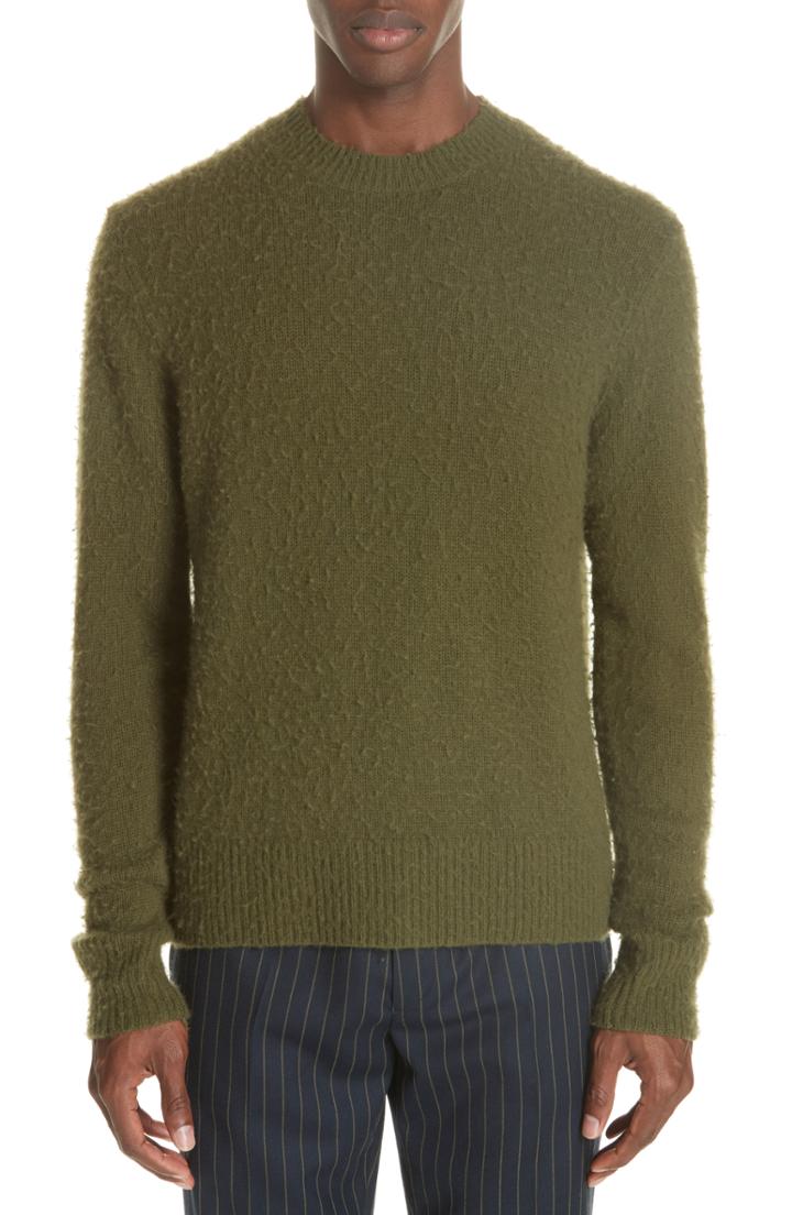 Men's Acne Studios Peele Wool & Cashmere Crewneck Sweater