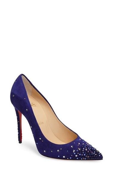 Women's Christian Louboutin Gravitanita Starry Pump