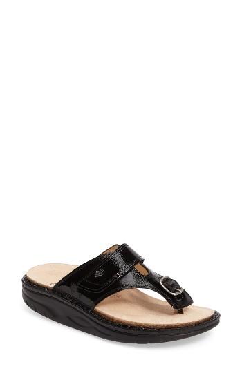 Women's Finn Comfort Calmasino Finnamic Flip Flop -5.5us / 36eu - Black