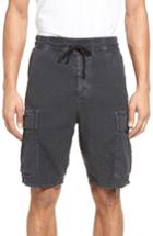 Men's Vince Drop Crotch Linen Blend Cargo Shorts