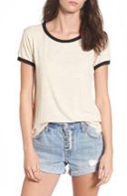 Women's Pst By Project Social T Ringer Tee - Beige