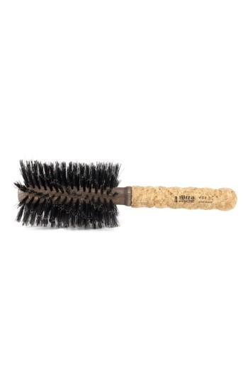 Ibiza Hair G5 Swirled Extended Cork Round Brush, Size - None