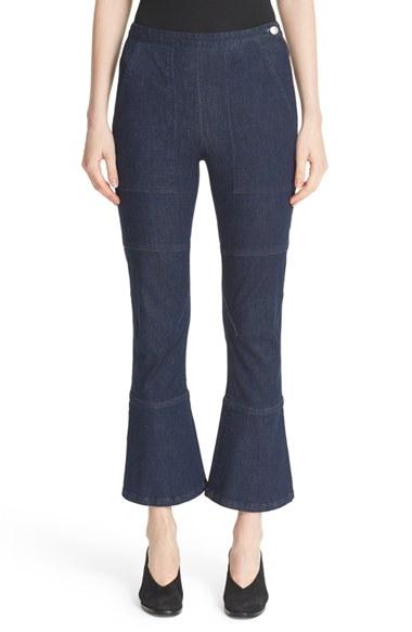 Women's Rachel Comey High Rise Crop Flare Leg Jeans