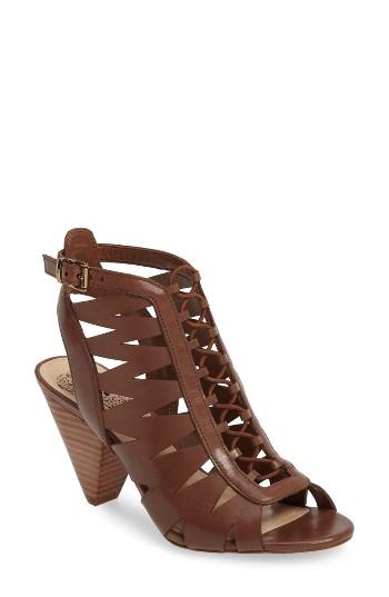Women's Vince Camuto Elettra Sandal .5 M - Brown