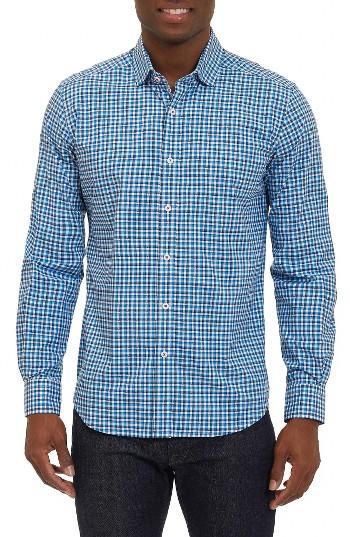 Men's Robert Graham Colbie Tailored Fit Sport Shirt