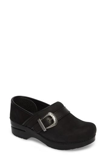 Women's Dansko Pammy Clog .5-7us / 37eu M - Black