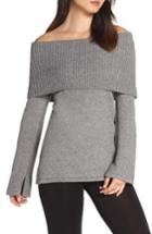 Women's Ugg Rhodyn Off The Shoulder Sweater - Grey