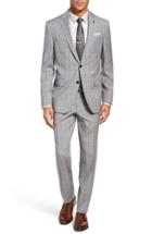 Men's Ted Baker London Jay Trim Fit Plaid Wool Suit