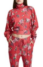 Women's Afrm Jaxon Crop Turtleneck - Red