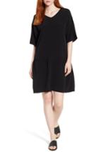 Women's Eileen Fisher Drop Waist Tencel Blend Dress