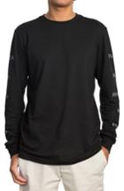 Men's Rvca Brand Stack Graphic T-shirt, Size - Black
