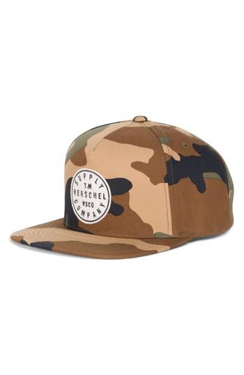 Men's Herschel Supply Co. Camo Snapback Baseball Cap -