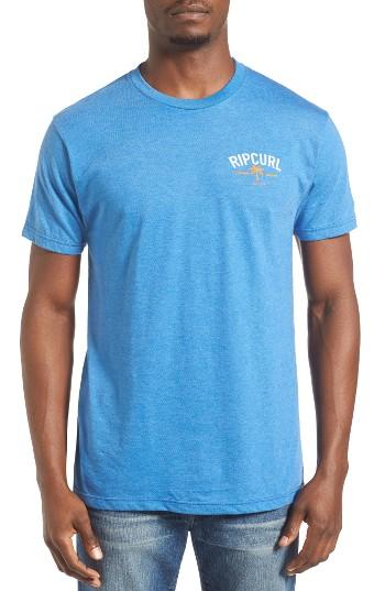 Men's Rip Curl Flipper Graphic T-shirt - Blue