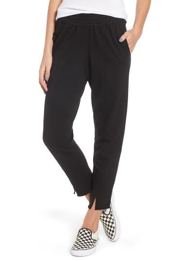 Women's Project Social T Lowsen Split Hem Sweatpants - Black