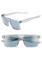 Men's Nike Ledge 56mm Sunglasses - Matte Wolf Grey/ Teal
