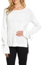 Women's 1.state Tie Sleeve Sweater, Size - White