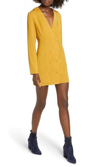 Women's The Fifth Label Circuit Blazer Dress - Yellow