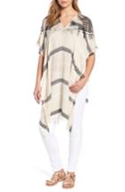 Women's Michael Stars Tidal Pool Poncho, Size - White